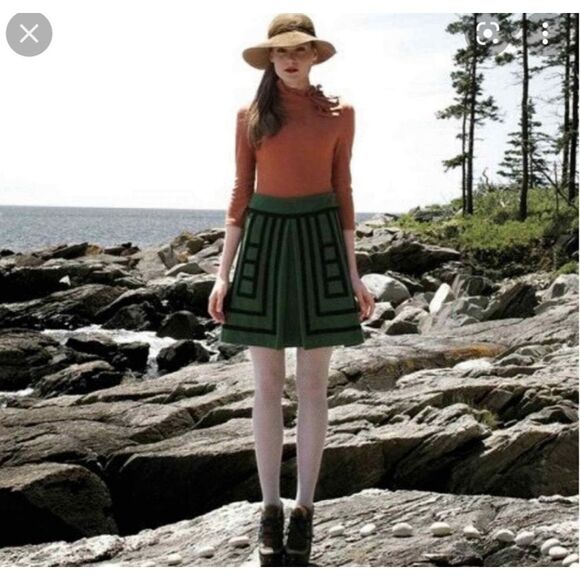 Anthropologie Maeve fit and flare skirt - Picture 1 of 6